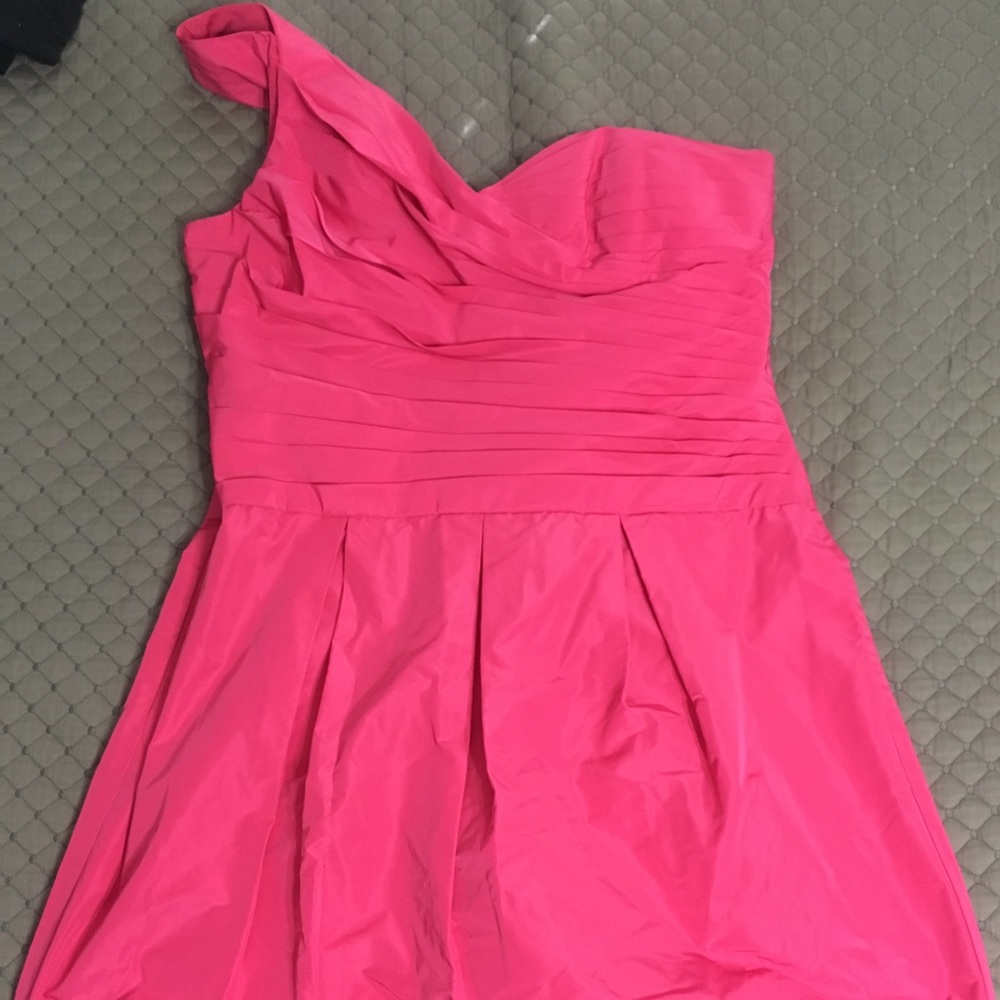 BCBG MAXAZRIA one shoulder dress